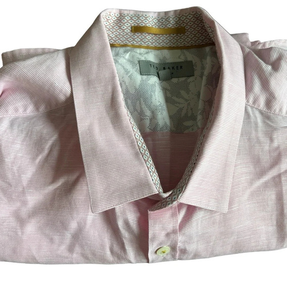 Ted Baker Short Sleeve Pocket Button Up, Size 7 - Picture 1 of 10